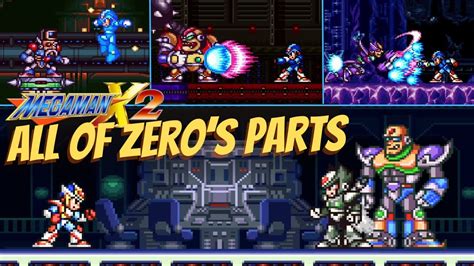 zero parts mega man x2|MEGA MAN X2: What Happens When You Retrieve All of Zero's .
